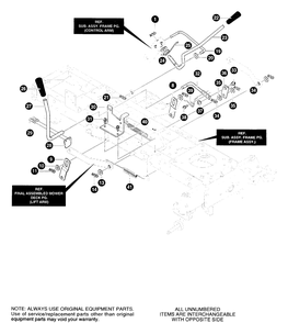Part Location Diagram of 710311 Briggs and Stratton SPRING TENS 1.01OD